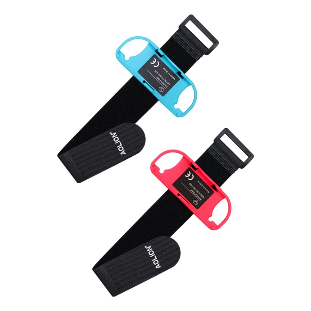 

2 шт./компл. браслетов для Just Dance Switch 2020, регулируемые эластичные ремни для контроллера Joy-Cons разноцветный