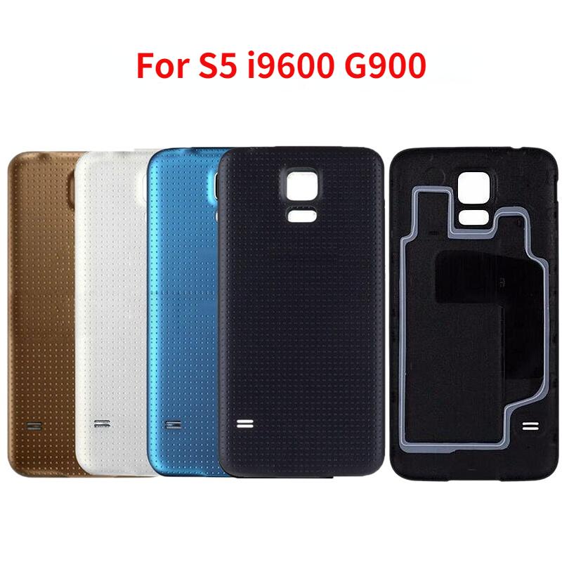 

Задняя часть корпуса для Samsung Galaxy S5 i9600 G900 G900F G900H SM-G900F, задняя часть аккумулятора
