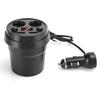 Cup Dual USB Car Charger with Wire Multifunction Cigarette Lighter for Phone Tablet PC