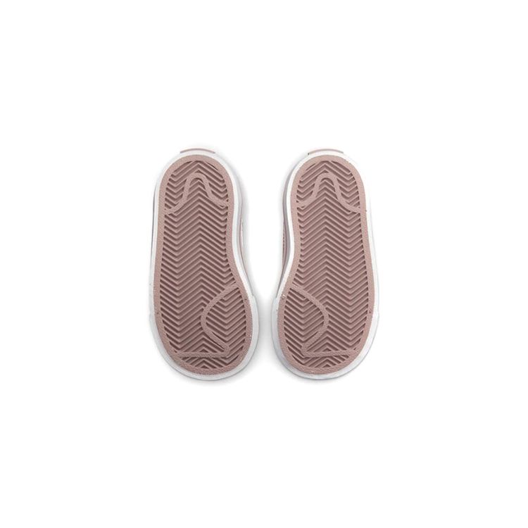 Nike Court Legacy Casual Comfortable Non-Slip Wear-Resistant Breathable Low-Top Walking Shoes Baby Shoes Pink White DA5382-110
