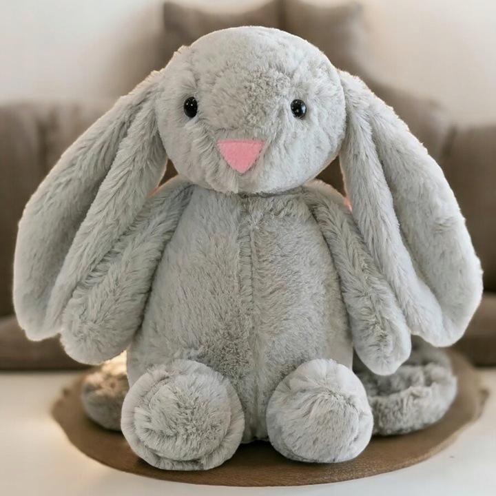 Maskotka Pluszak Królik Przytulanka Miś Duży 35 Cm