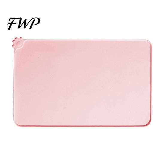 Food Grade Silicone Placemat Pet Feeding Mat, Anti-Slip Dog Cat Bowl Durable Accessory Waterproof Insulation Pad for Puppy Kitten Spill Proof Mat