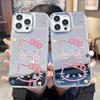 OEMHello Kitty Color Line Mirror Apple 13 Pro Mobile Phone Case Protective Case iPhoneAIR