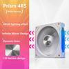 Prism 4RS ARGB CPU Case Fan 120mm Infinity Mirror Design 5V 3PIN Motherboard Lighting Sync 4PIN PWM 800-1800RPM Case Cooler Fan