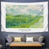 VIKAMA Monet Morning On The Seine Fine Art Tapestry Art Wall Hanging Aesthetic Home Decor Tapestries Living Room Bedroom Decor