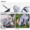 Mono reflectante para perros, impermeable, protector solar, ropa para exteriores, chaqueta para perros pequeños, medianos y grandes, suministros para mascota
