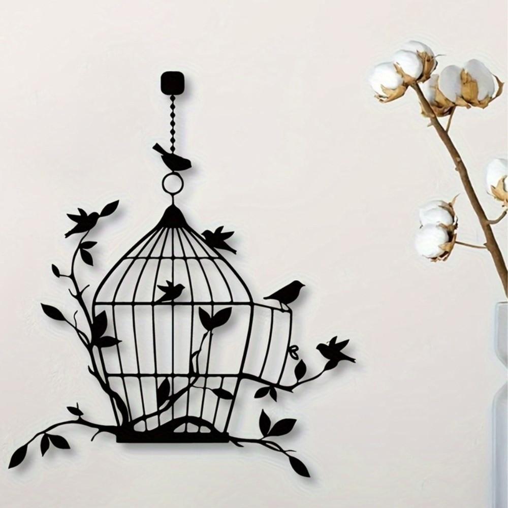 Weather Resistant Wall Decor Rust Proof Coating Wall Hanging Ornament Metal Wall Art  Bedroom