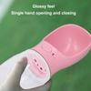350ml Pet Water Bottle Plastic Portable Puppy Water Dispenser for Dogs Cats Travel Outdoor Pink