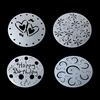Baking Sugar Powder Sieve 4pcs Set of Spray Patterns Printed Pattern Baking Tools Cake Decorative Ba