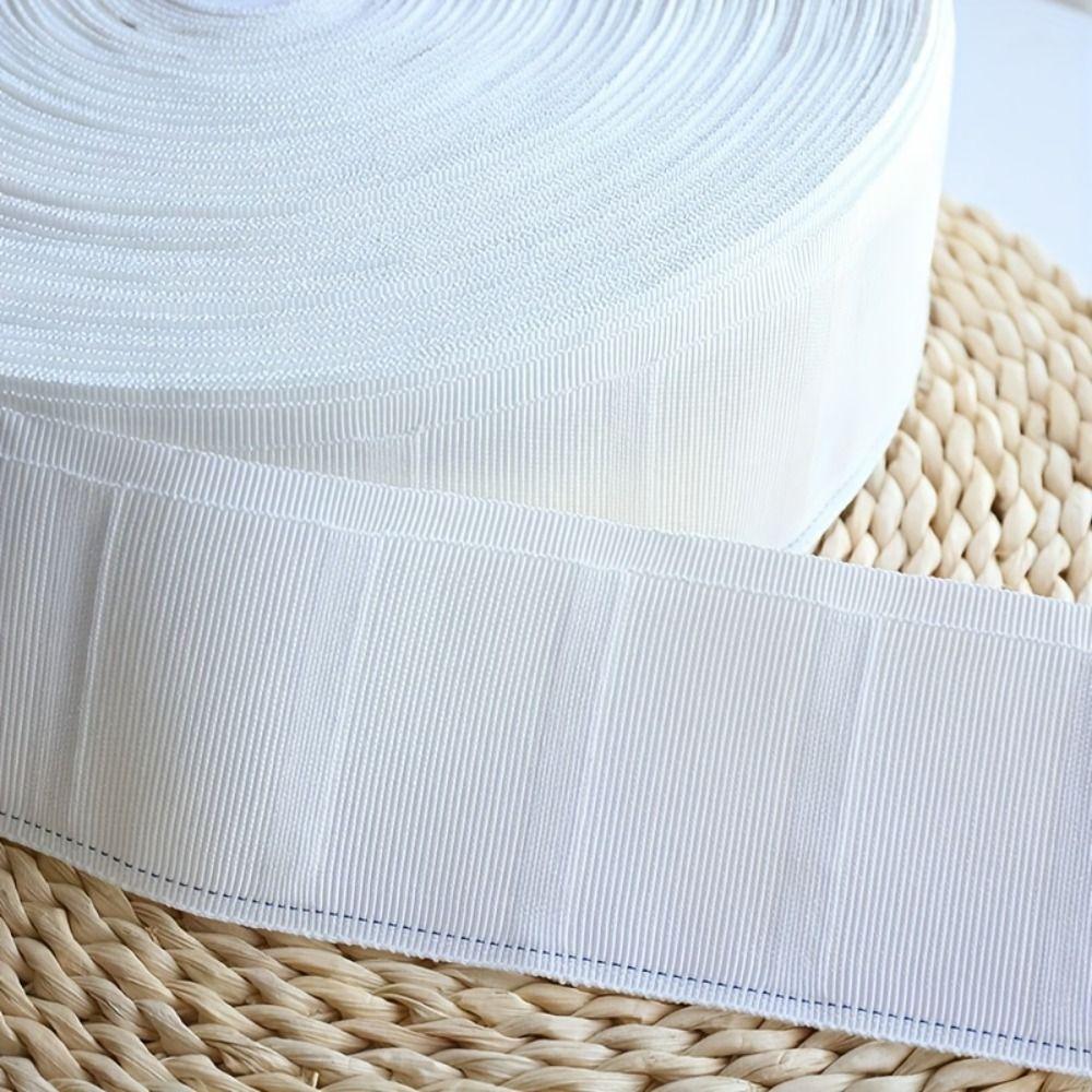 

Высококачественная ткань для штор, белый пояс для штор, тканая лента для штор, Главная 47m