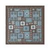 Japanese ethnic style silk scarf Morandi color 11 cotton square scarf versatile daily women's neck gift