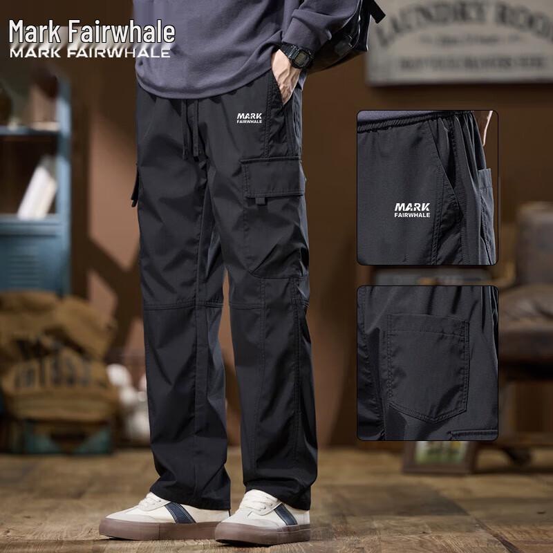 Mark Fairwhale Men s Multi-Pocket Straight-Leg Cargo Pants 4XL