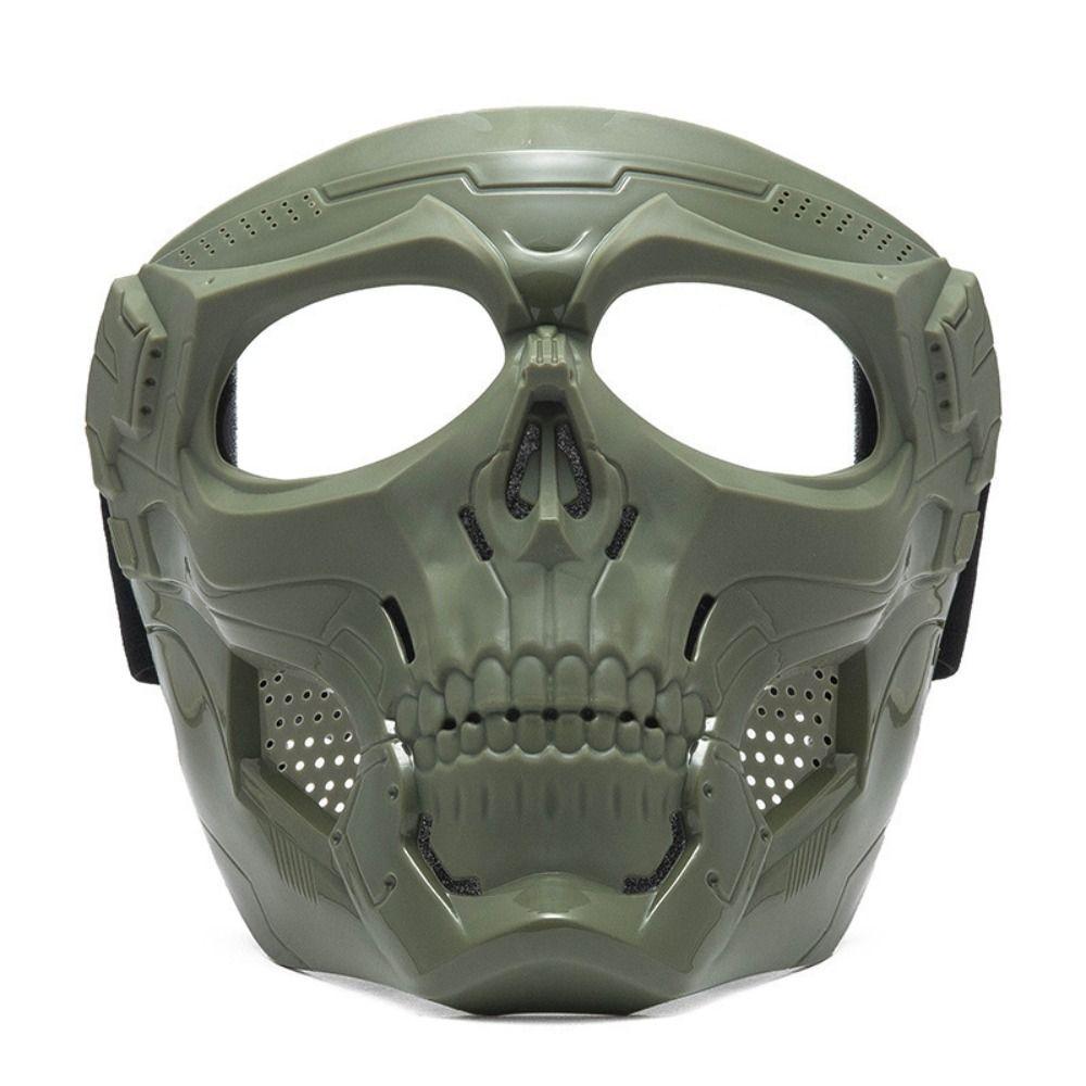 Wind Mirror Skull Ghost-shape Glasses Motorcycle Goggles Motocross Skulls Mask Riding Mask
