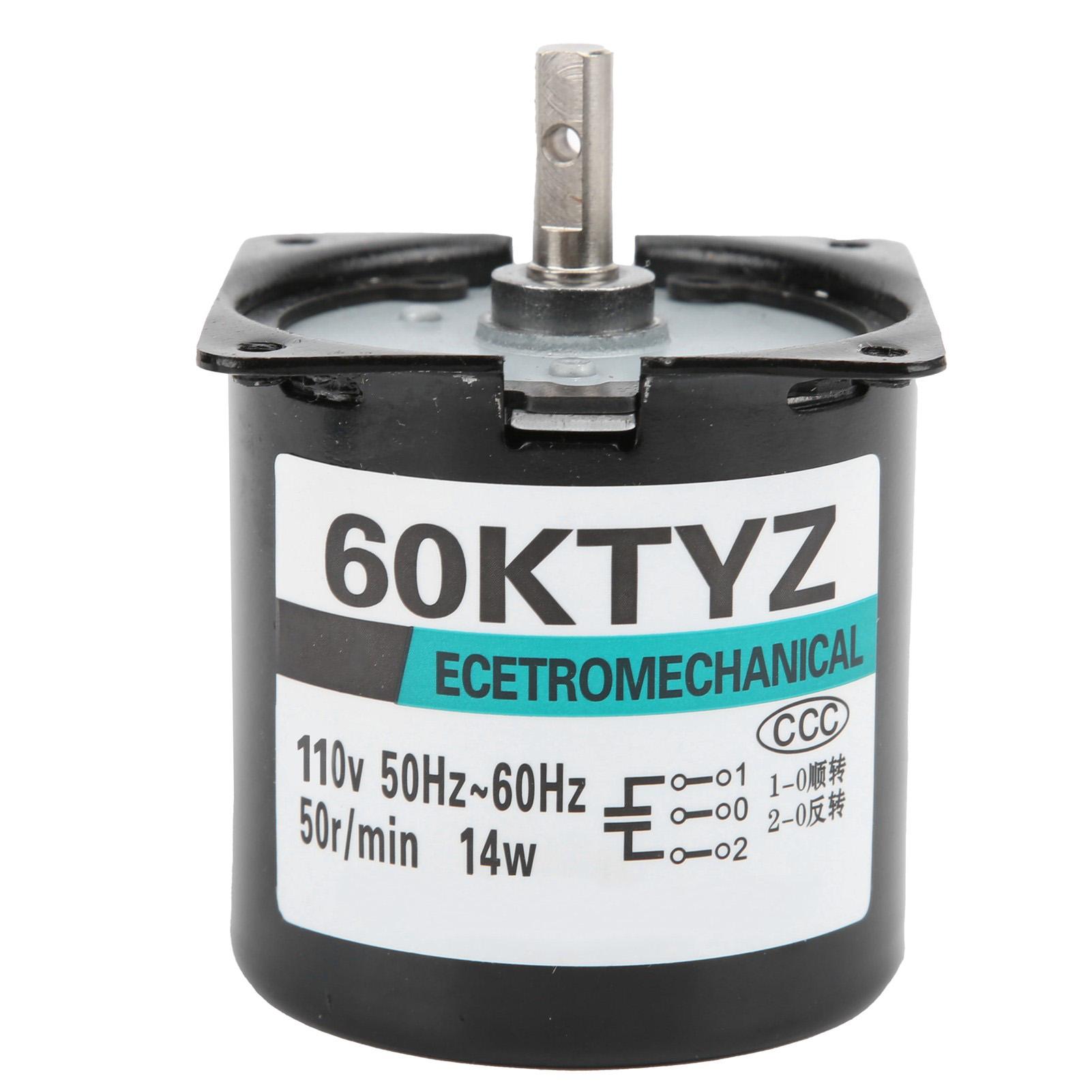 AC synchrónny motor 14W 2-cestný vysoký krútiaci moment permanentný magnet centrálny hriadeľ konzola