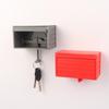 Car Garage Key Holder With Opening Door Key Holder For Wall Fun 3D Printed Key Organizer Wall Mount Easy Installation Key Rack