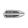 2Pcs Metal Car Body Side Fender Blade Sticker Rear Trunk Decal For JEEP Renegade Patriot Weangler Cherokee Compass CrandCherokee AMV1