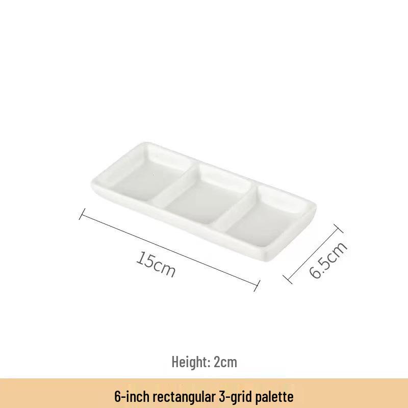 Keramik-Mehrfachnapf-Palette für Aquarell- und Gouachefarben für Kunststudenten