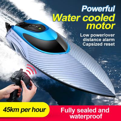 Rc Boat High-speed Speedboat High Horsepower Can Be Launched For Swimming Water Toy Boat Children Boat Toy Boat Model