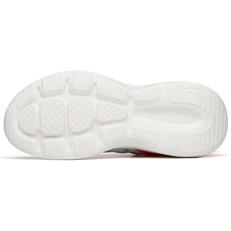 Anta Variety Training Collection Training Shoes Women's Low Top Ivory White/fluorescent Chrysanthemum Orange/light Steel Blue 122227718-3