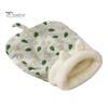 Winter Cat Sleeping Bag Cozy Semi-Enclosed Pet Sack for Indoor Cats 360-degree Wrap Self-warm Plush Cat Bed for Small Pets