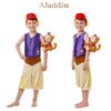 Halloween Aladdin Cosplay Costume Suit Set For Kids One Thousand And Nights One