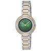 Watch FURLA ICONSHAPE Green Dial Stainless Steel Quartz 25MM Watch Jewelry Accessory WW00031010L4 Silver Women's [Item]