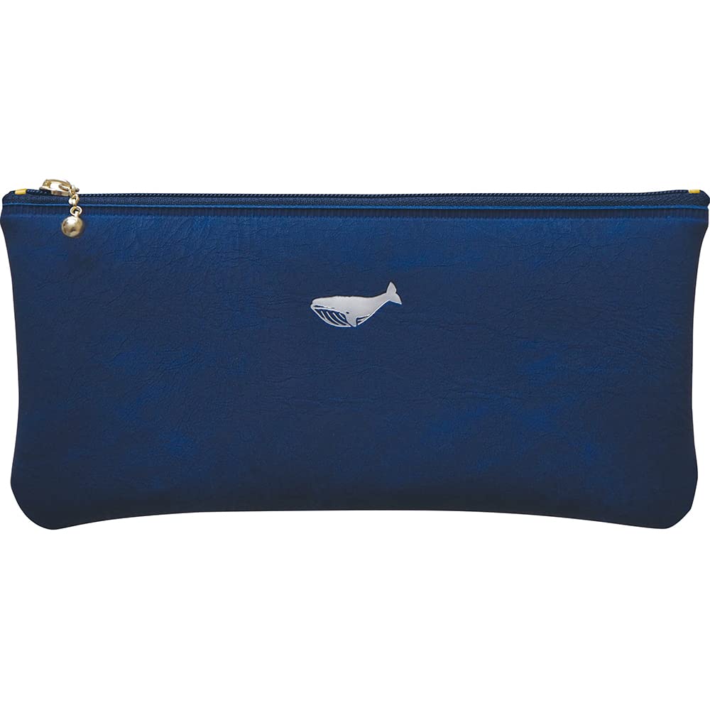 El Commune Matka Pen Case Flat Pen Case Whale One-Point PPC-067