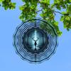 10-Inch Shadow of The Forest Wind Spinner – 360° Rotating 3D Hanging Kinetic Decor for Garden, Yard, or Indoor