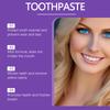 Purple Corrector Teeth Whitening Toothpaste Removal Tooth Stains Cleaning Oral Hygiene Bleaching Dental Fresh Breath Tooth Care