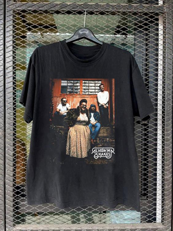 NEW ALABAMA SHAKES Band Album Black T Shirt Gift Fans All Size FF221 Unisex T-Shirt S
