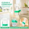 2 Pcs Automatic Feeding Bird Water Dispenser Dispenser Design Bird Seed Food Container  For Parakeet