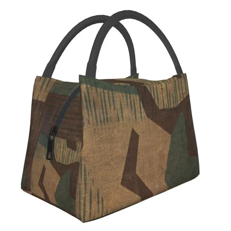 Camo Thermal Insulated Lunch Bag Women Arm Military Camouflage Portable Lunch Container Multifunction Meal Food Box