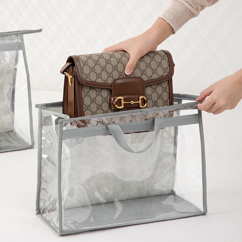 Waterproof Hanging Handbag Dust Cover & Organizer