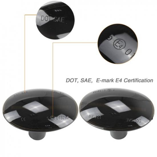 Side Repeater Light Indicator Dynamic LED For BMW MINI Cooper R55 R56 R57 R58