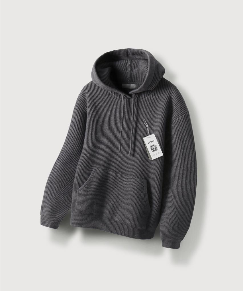 MOOD INSIDE Washable Niju Hooded Knit_4 Colors