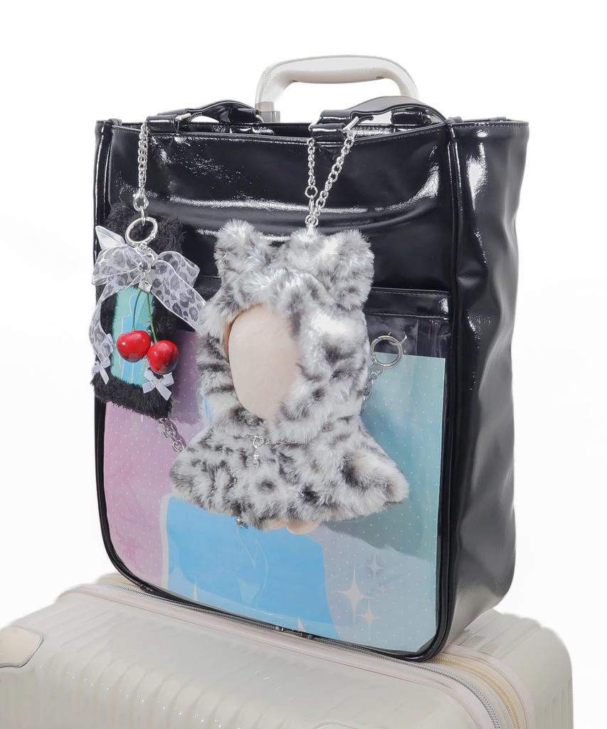 WEGO Große Ita Tote Dekorative Größe Schwarz Damen Tasche, Tasche, Tasche, F,