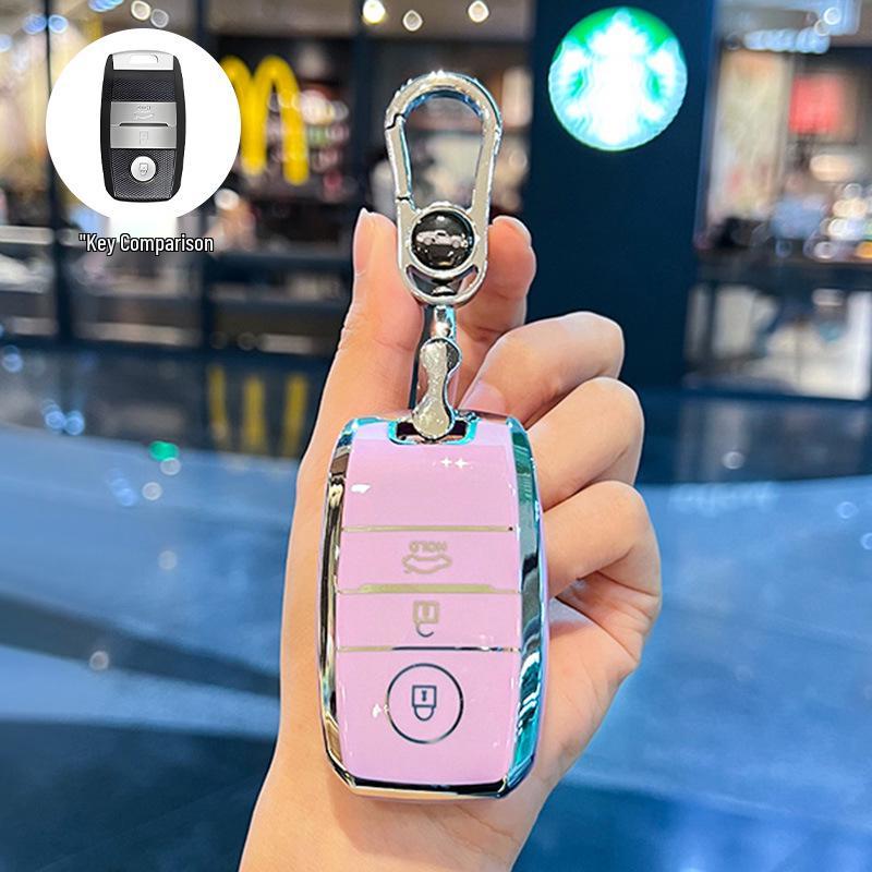 Kia Key Case Shell for K3, K4, K5, KX3, KX5, Sportage, Sorento, Yipao, and K5 Models