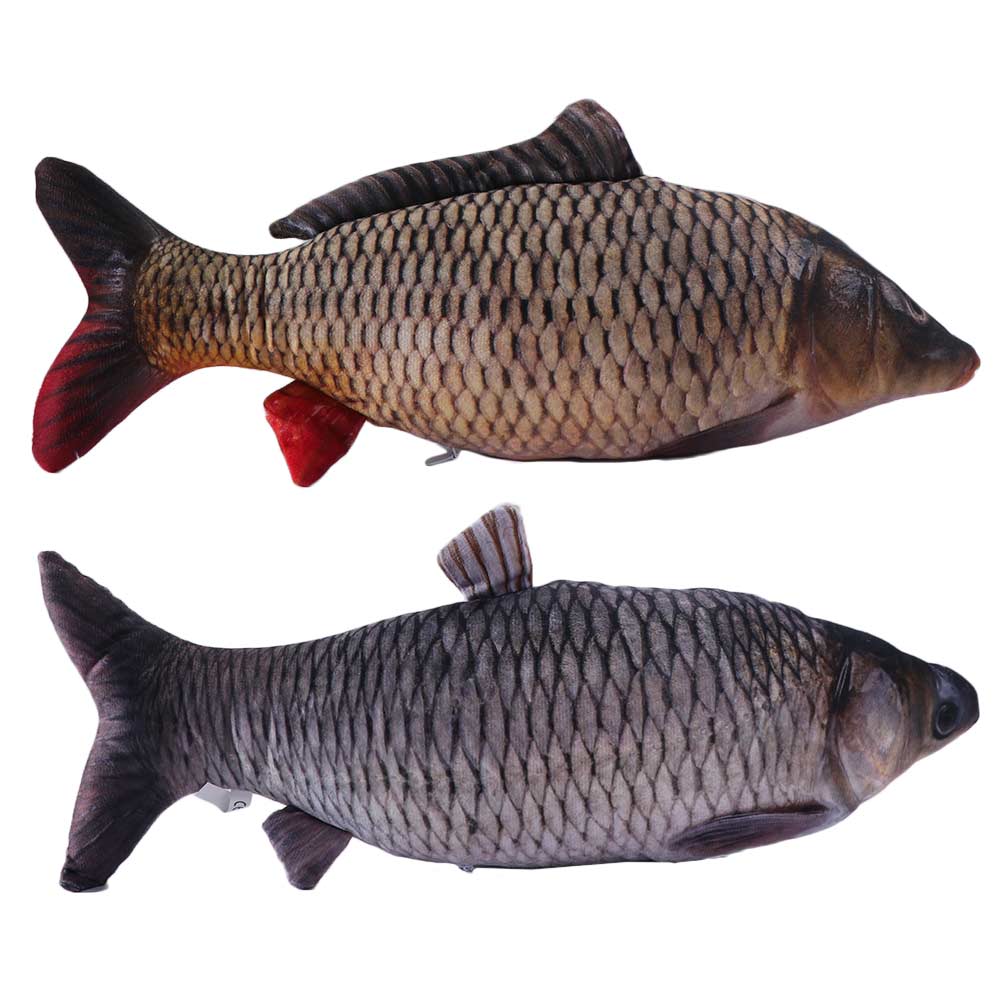 Cartoon Fish Simulation Fish Plush Toys Mossambica Fish Anime Pillow Dolls Toy for Little Kids