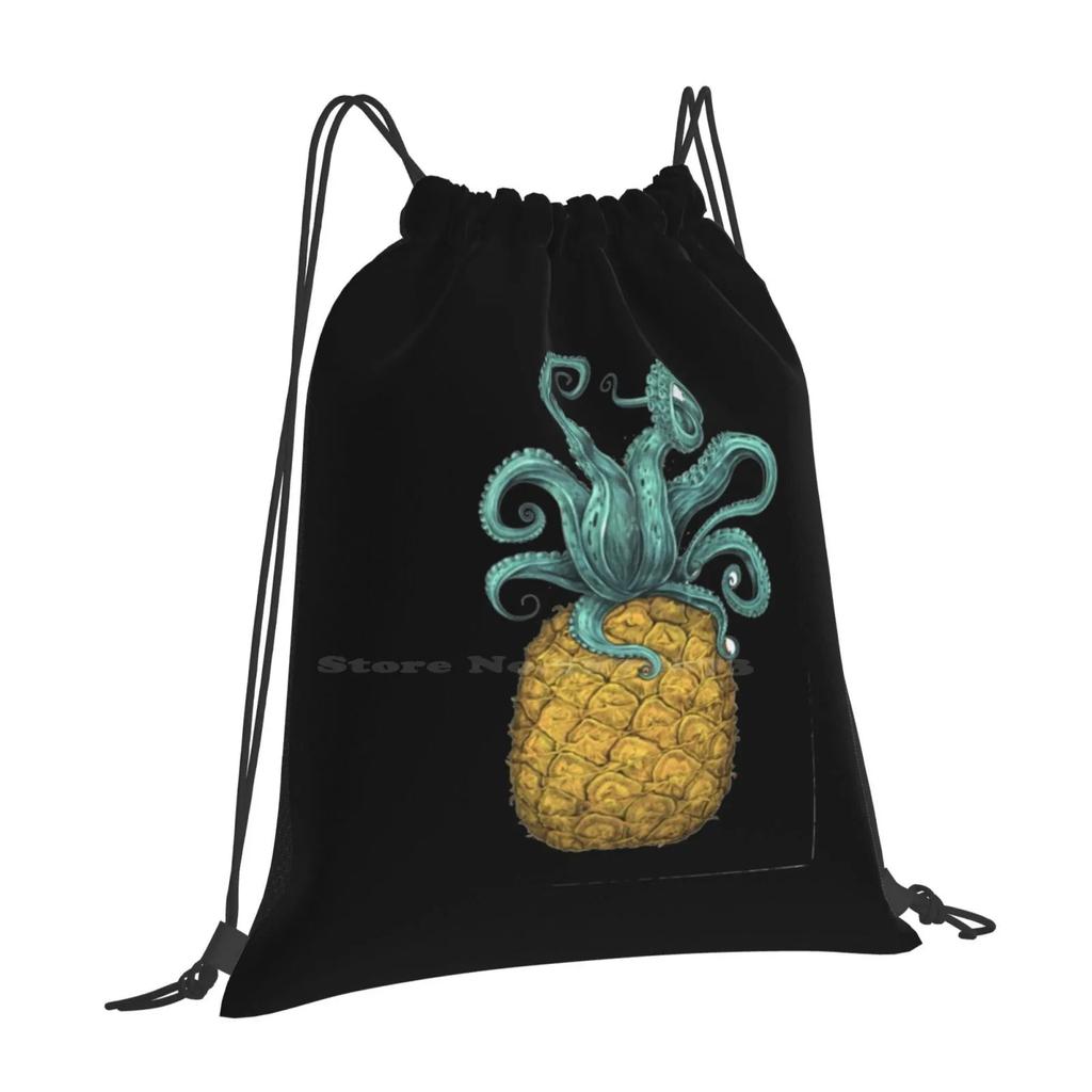School Bag Big Capacity Backpack Laptop Pineapple Octopus Pineapple Octopus Pineapple Octopus Pineapple Octopus Pineapple