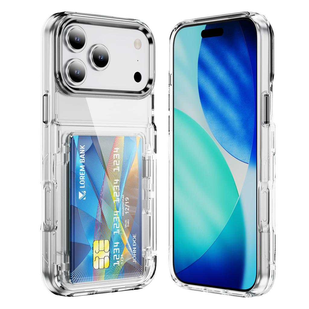Applicable To iPhone18ProMax Military Fan Card Bag Mobile Phone Case Apple 17Pro Card 16 Anti-drop 15 Protective Case