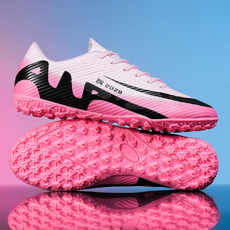 2286 Children's Football Shoes Adolescent Boys and Girls Student Broken Nails Adult Spikes Grass Sports Game Training Shoes