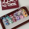 Guochao Chinese Opera Character Keychain: Trendy Cartoon Accessories Pendant for Couples & Besties