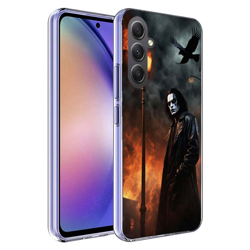 Movie THE C-CROW Phone Case for Samsung A17 A37 A57 A07 A16 A26 A36 A56 A06 A02S A12 A22 A32 A52S A04S A14 A24 A34 A54 A03 A13 A