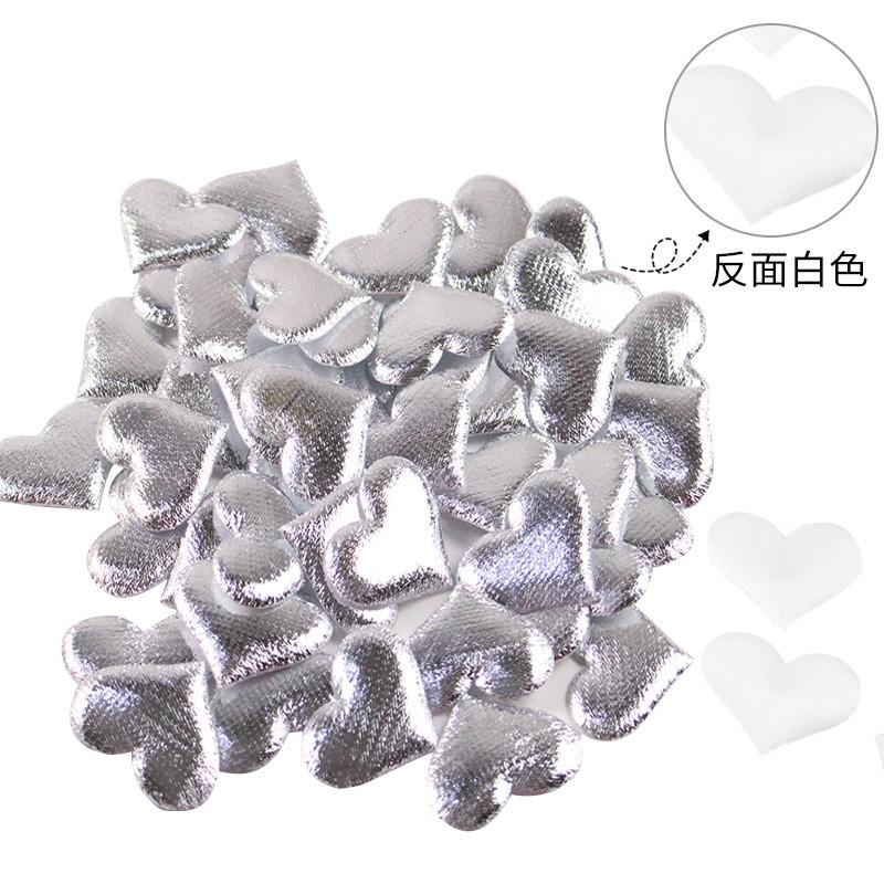 

Hand Toss Heart-shaped Petal Paper Scraps Onto The Bed To Sprinkle Flowers, 100 3.5cm Peach Hearts One Size серебряный