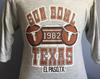 80s Vintage Texas Longhorns University UT 1982 Sun Bowl football El Paso ncaa college T-Shirt - MEDIUM