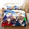 Anime KonoSuba Bedding Set Boys Girls Twin Queen Size Duvet Cover Pillowcase Bed Kids Adult Fashion Home Textileextile