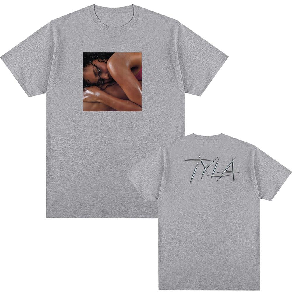 Tyla - Bliss T-shirt Short Sleeve Gothic Punk Tee-shirt for SpringSummer Korean Style Harajuku Camiseta Hombre Retro Clothes