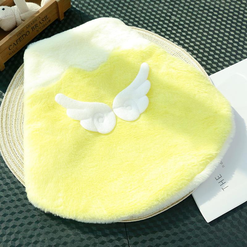 

Осенне-зимний плюшевый плащ для собак, теплое одеяло для домашних животных, спальный халат, накидка для маленьких собак, одеяло двойного назначения, одежда для маленьких собак