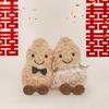 UK JC Peanut Penguin Plush Toy - Wedding Claw Machine Doll, Girl's Gift
