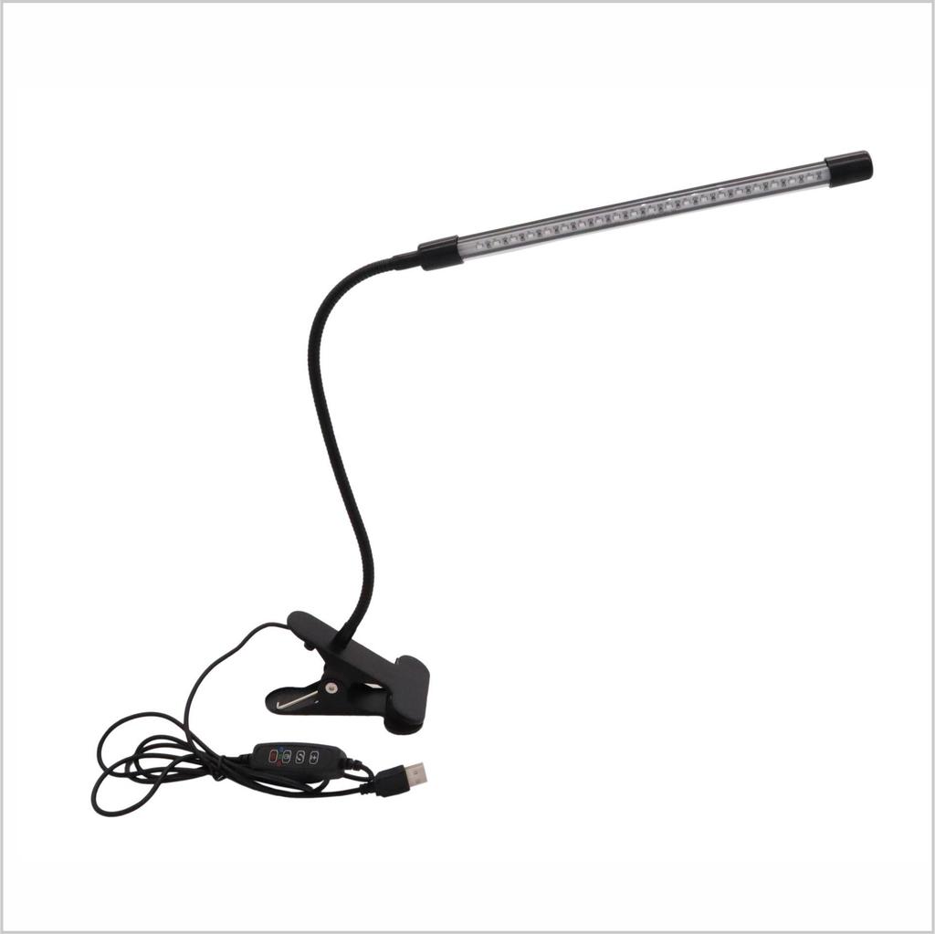 LED Clip-on Desk Lamp with Eye Protection for Dormitories and Bedrooms